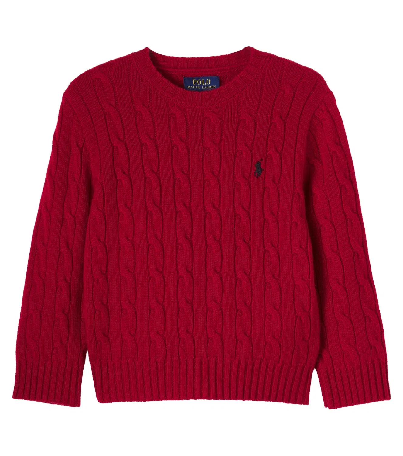 Свитер шерстяной Polo Ralph Lauren Kids, красный