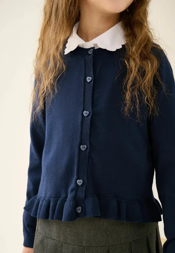 Кардиган хлопковый Cardigan Next, Navy Blue, темно-синий — фото 2