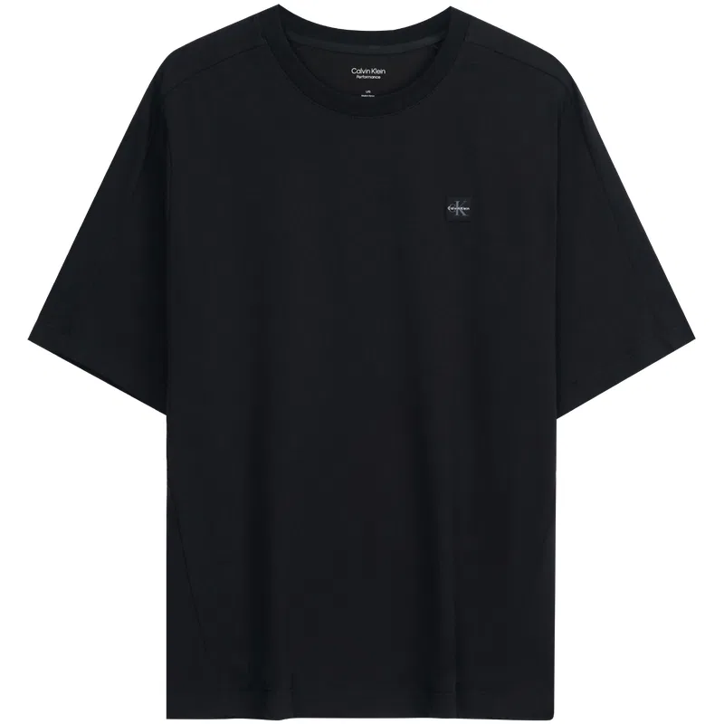 Мужская футболка с круглым вырезом UB1-Space Black Calvin Klein, Black