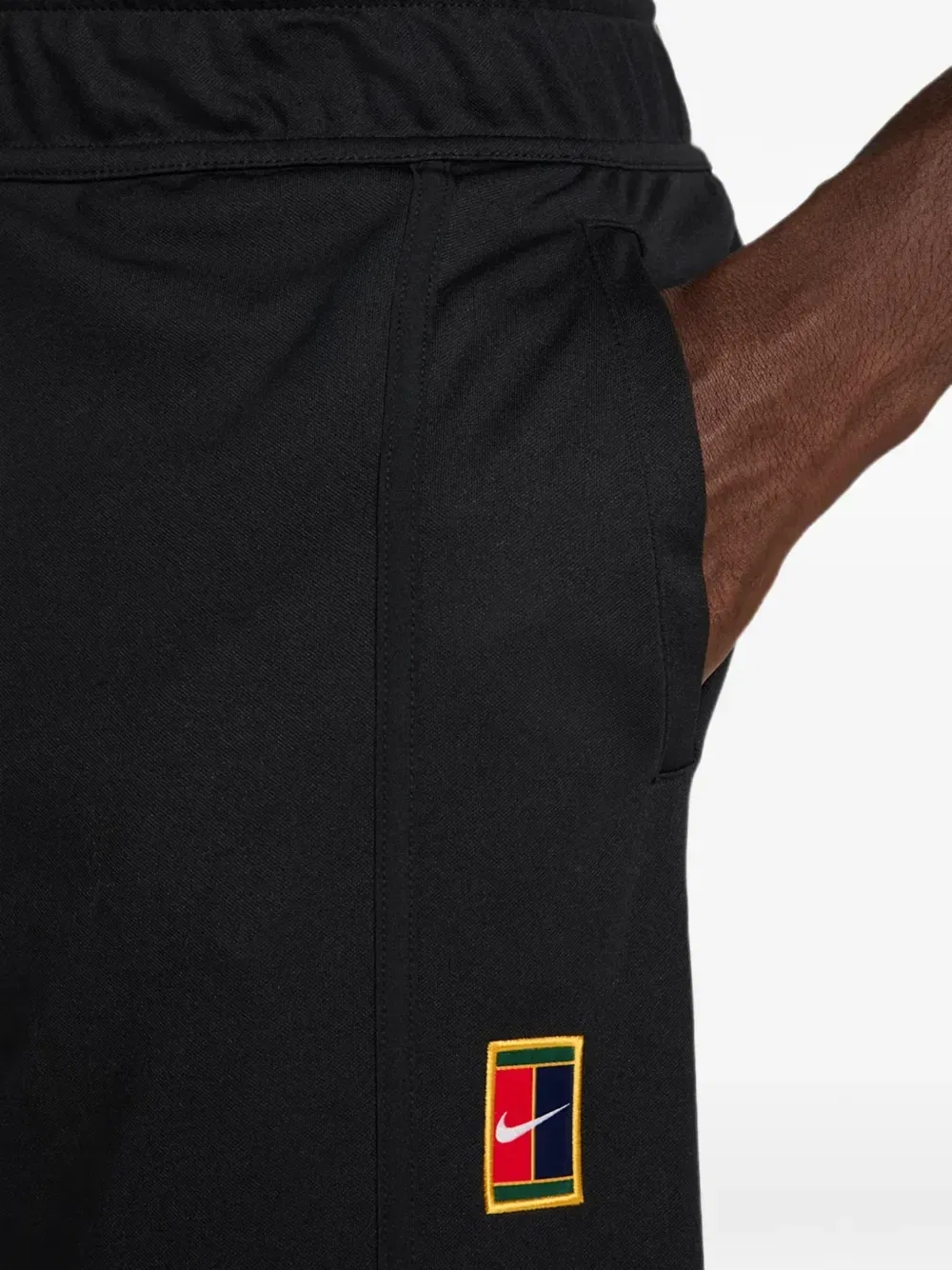 Спортивные брюки с нашивкой-логотипом Nike, черный — фото 3