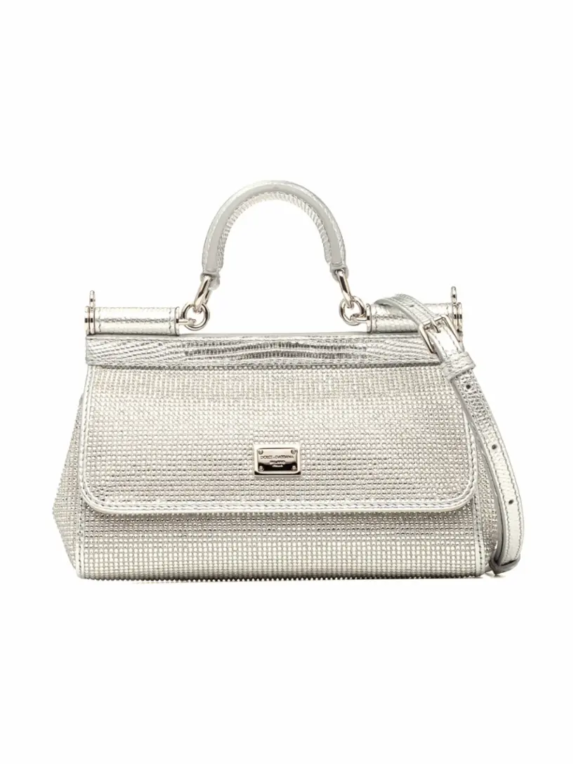 

Мини-сумка Sicily Dolce&Gabbana, серебристый