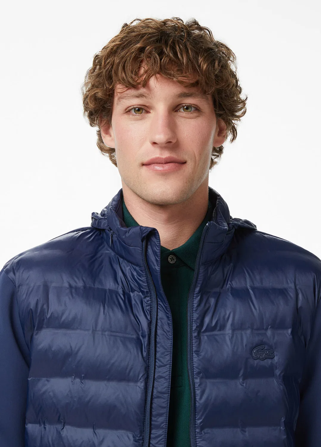 Пуховик Lacoste Regular Fit, Lacivert — фото 2