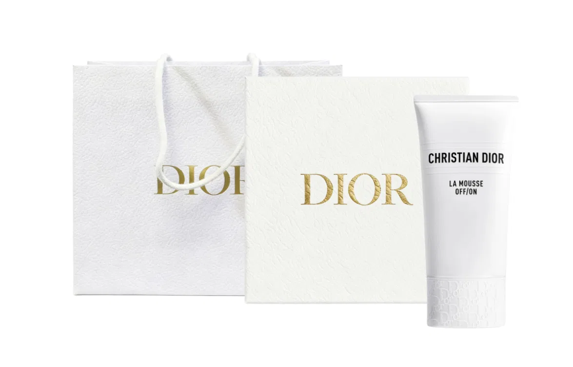 Очищающее средство для лица с экстрактом водяной лилии, 150 мл, DIOR, 2 шт., с официальной коробкой и сумкой, Blue