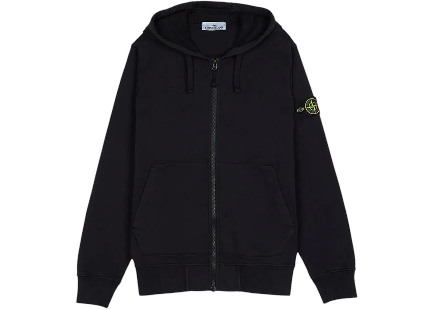 Мужская худи с молнией Stone Island, Navy