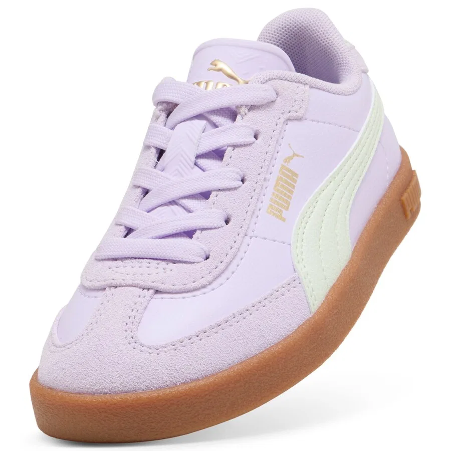 Кроссовки PUMA 'Club II Era' лавандового цвета — фото 4