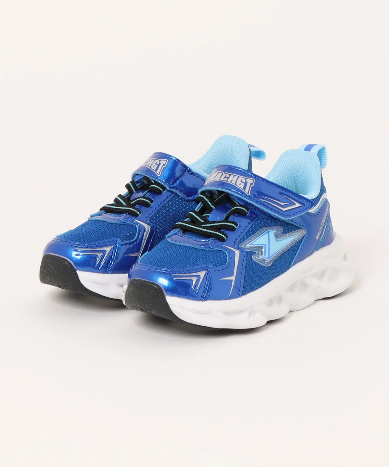 Детские кроссовки с светящимся логотипом Drake Mach Drake Hawkins, Light Blue