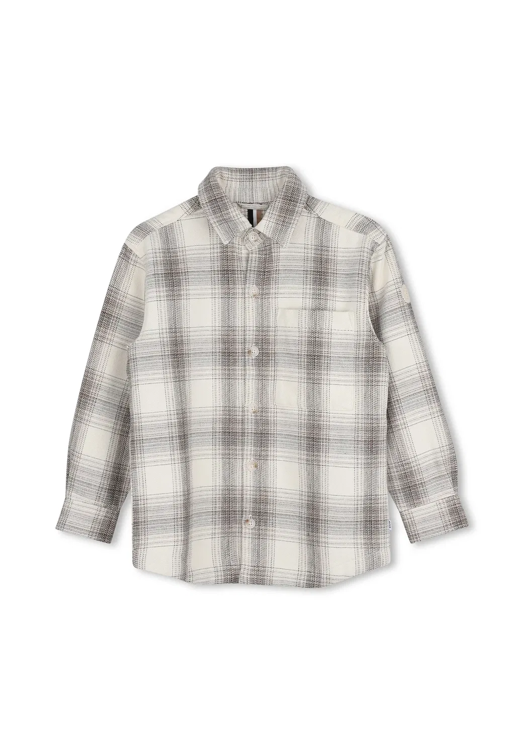 Сорочка manches longues - рубашка Boss Kidswear, Ivory