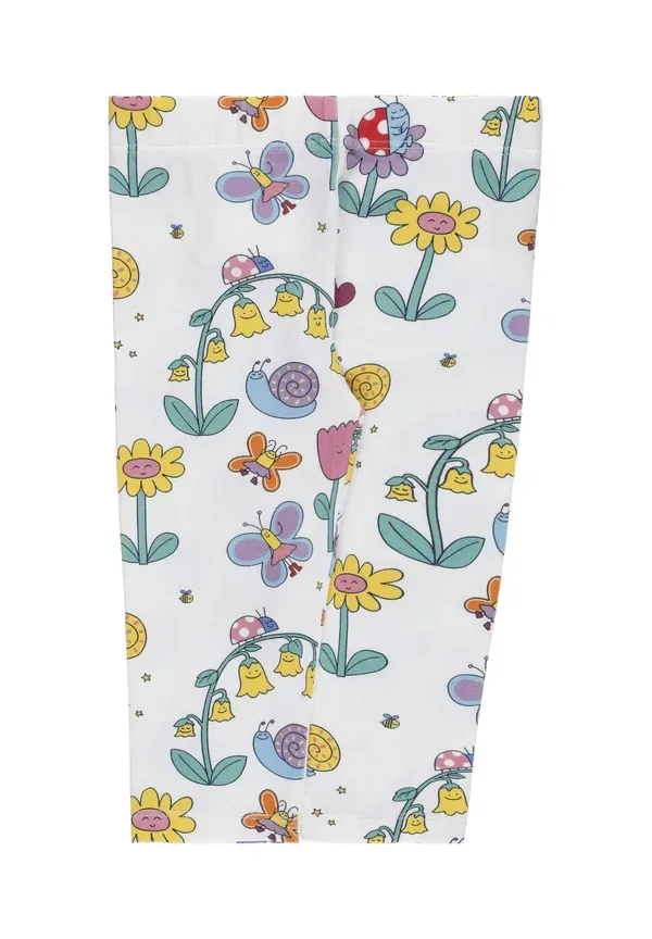 Леггинсы с цветочным принтом Stella Mccartney Kids Multicolore