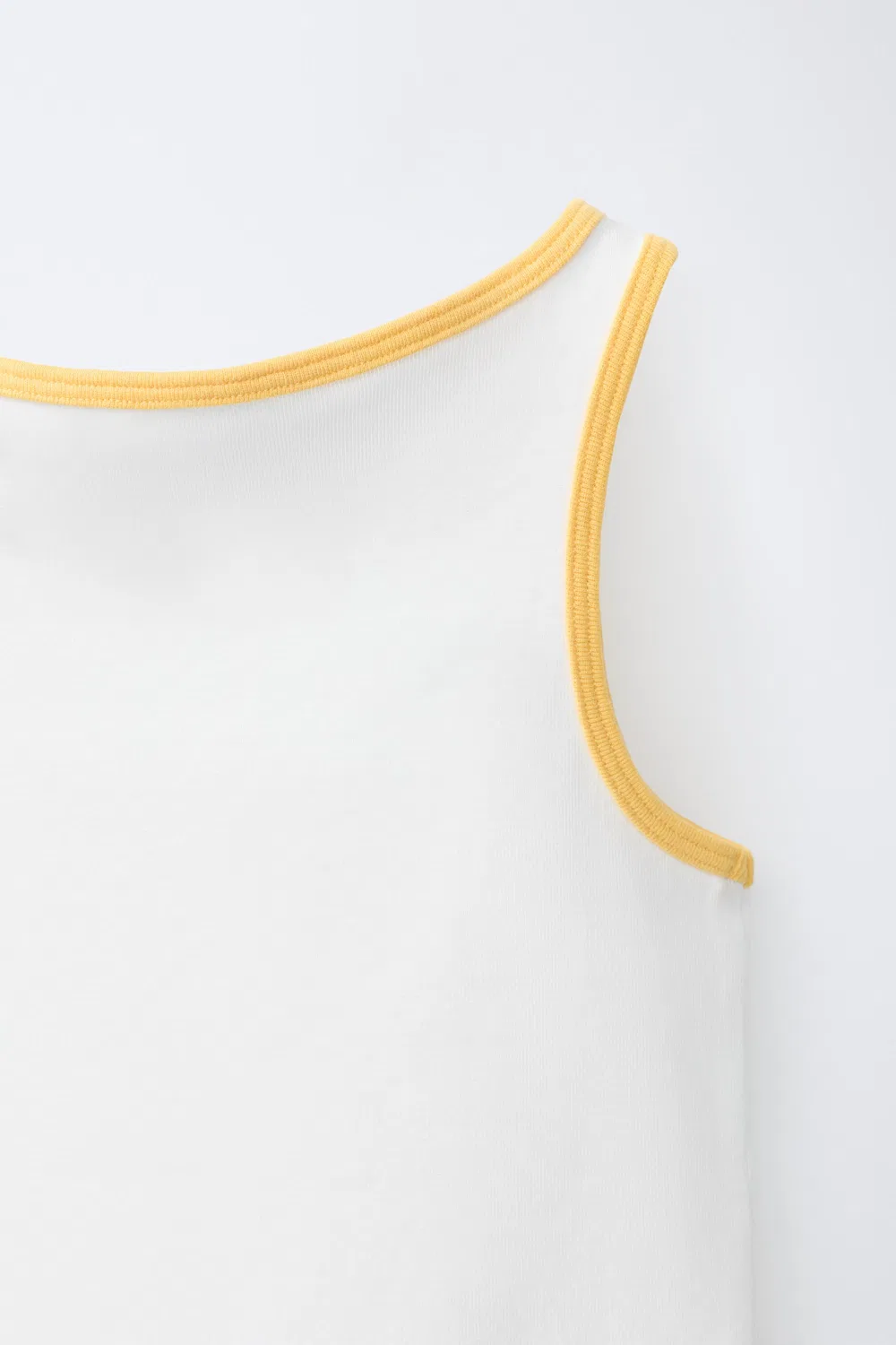 Топ без рукавов с принтом ZARA, Printed — фото 4