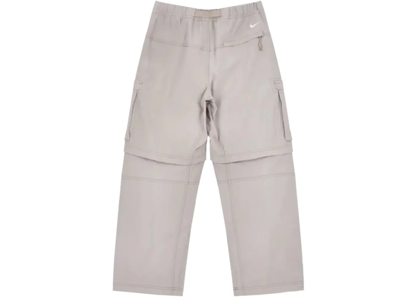 Мужские конвертируемые карго-брюки с длинной штаниной Nike ACG Smith 2 In 1 Convertible Cargo Pants, Summit White — фото 2