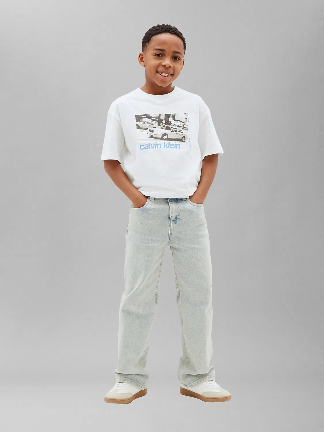 Рубашка Calvin Klein Jeans белого цвета — фото 3