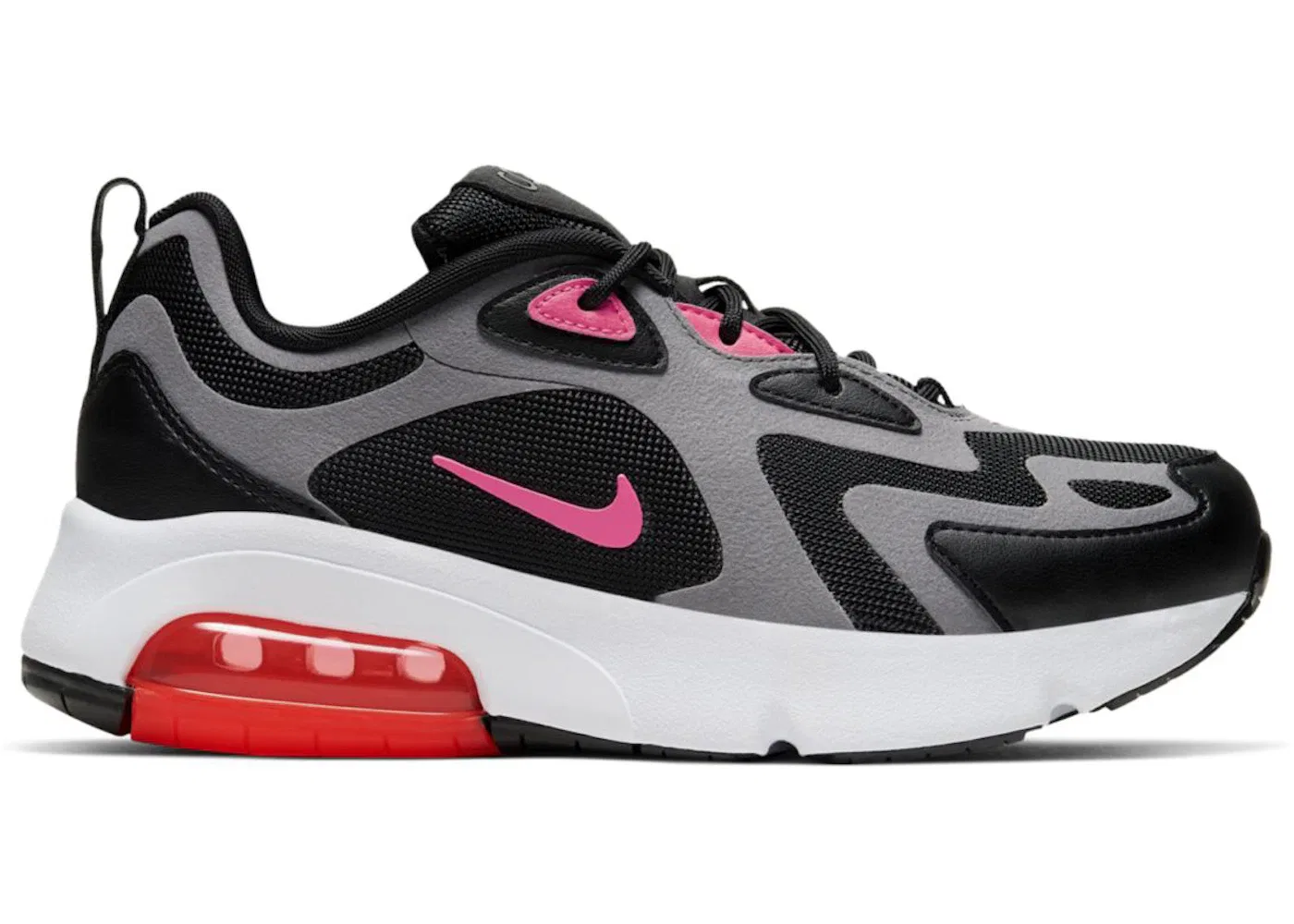Детские кроссовки Lifestyle Nike Air Max 200, Black/Gunsmoke/White/Hot Punch