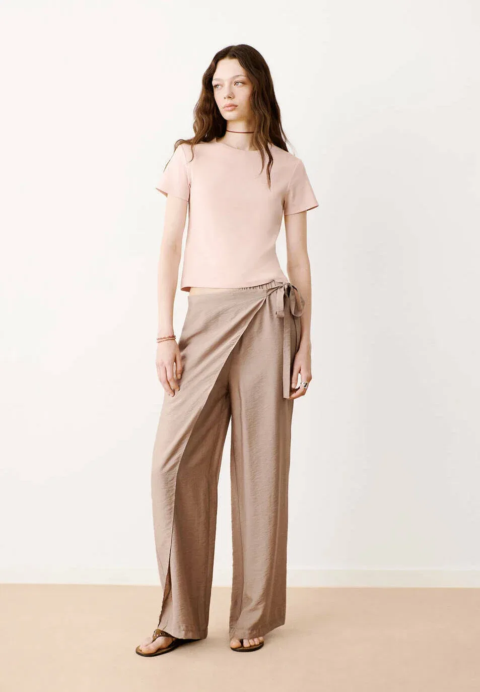 Футболка с принтом для подростков Mango Kids, Light Pink