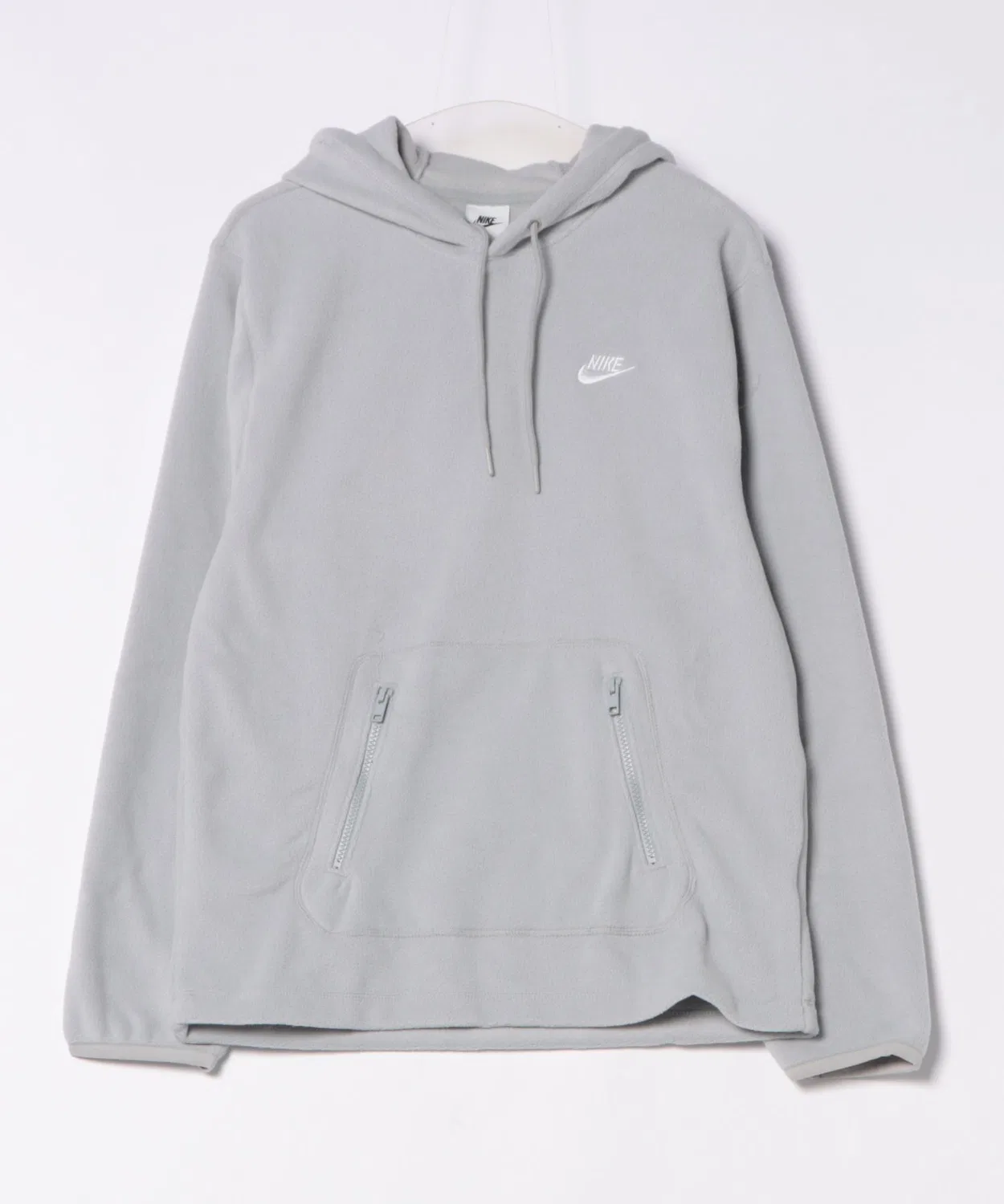 Мужской пуловер с длинным рукавомNike Club Winterized Pullover, Серый