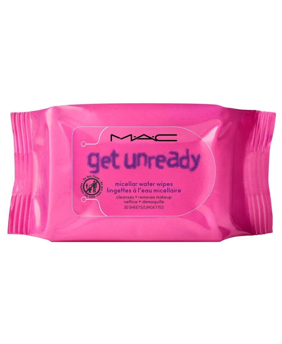 Салфетки для снятия макияжа с мицеллярной водой, 30 шт, Gently Off MAC