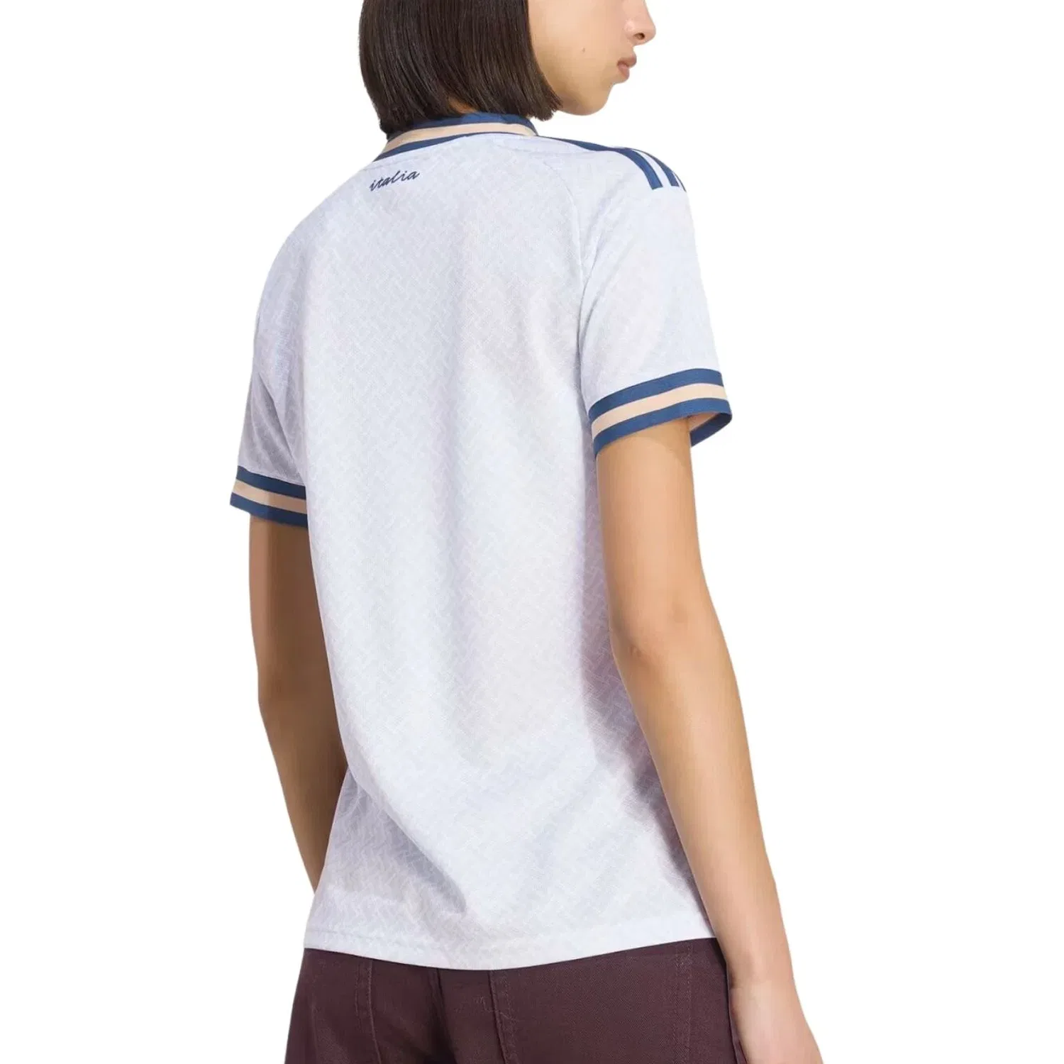 Женская футболка Italy 26 Away Jersey Adidas, синий — фото 4