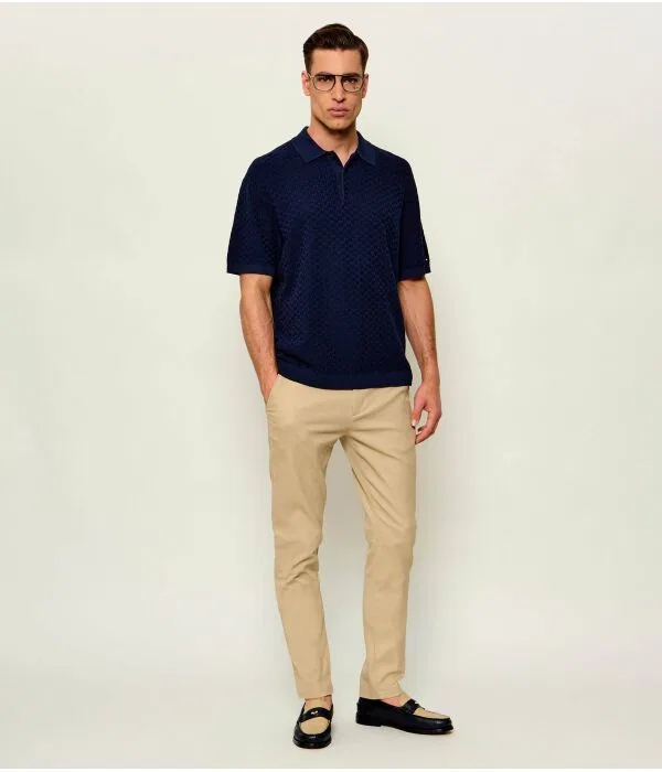 Мужское поло Loose Fit Tommy Hilfiger, Blu Marino — фото 2