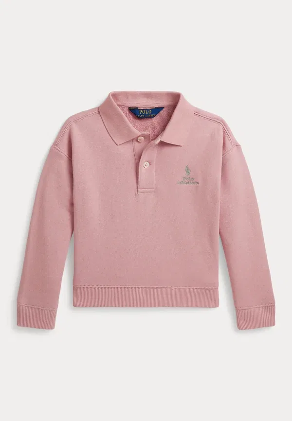 Свитшот с логотипом из махровой ткани, Polo Ralph Lauren, Adirondack Rose