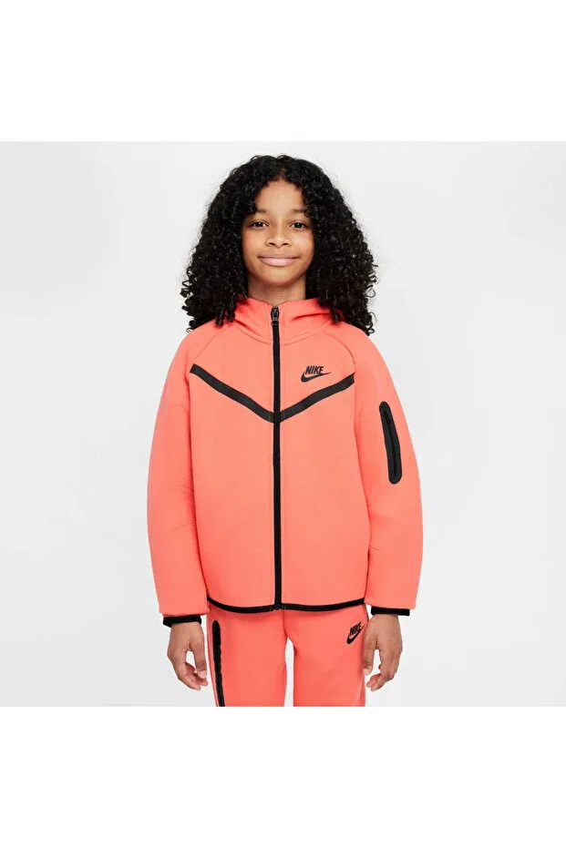 Детское худи для мальчиков с длинным рукавом Nike, Orange