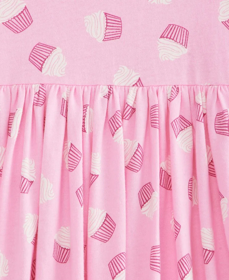 Детское платье для девочек с принтом Cupcake-Print Epic Threads, Bonbon — фото 4