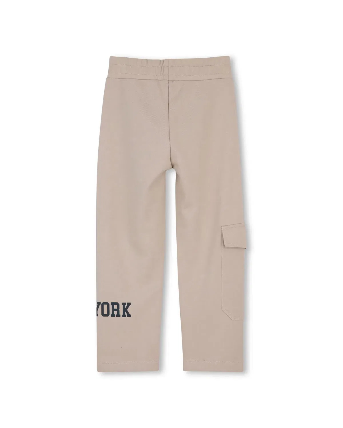 Детские штаны карго для мальчиков с принтом DKNY, Beige — фото 3