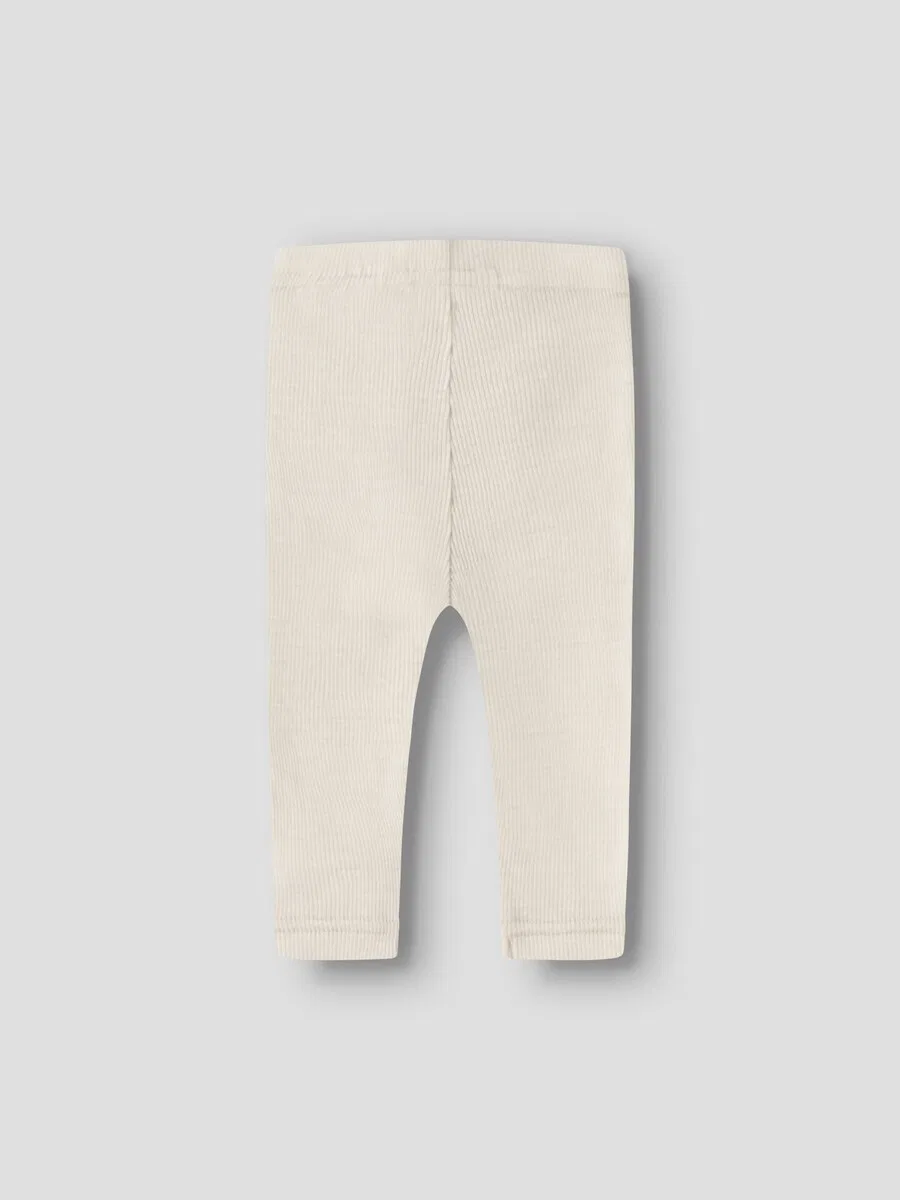 Леггинсы NAME IT Slim fit кремового цвета — фото 2