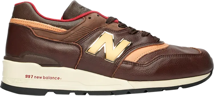 

Кроссовки New Balance 997 'Brown Leather', коричневый