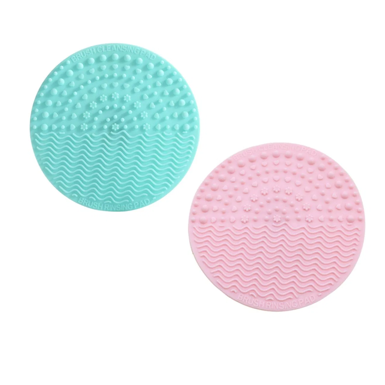 Силиконовая подушечка для чистки кистей COLLBATH, 2 шт, 10x10x4.5 см