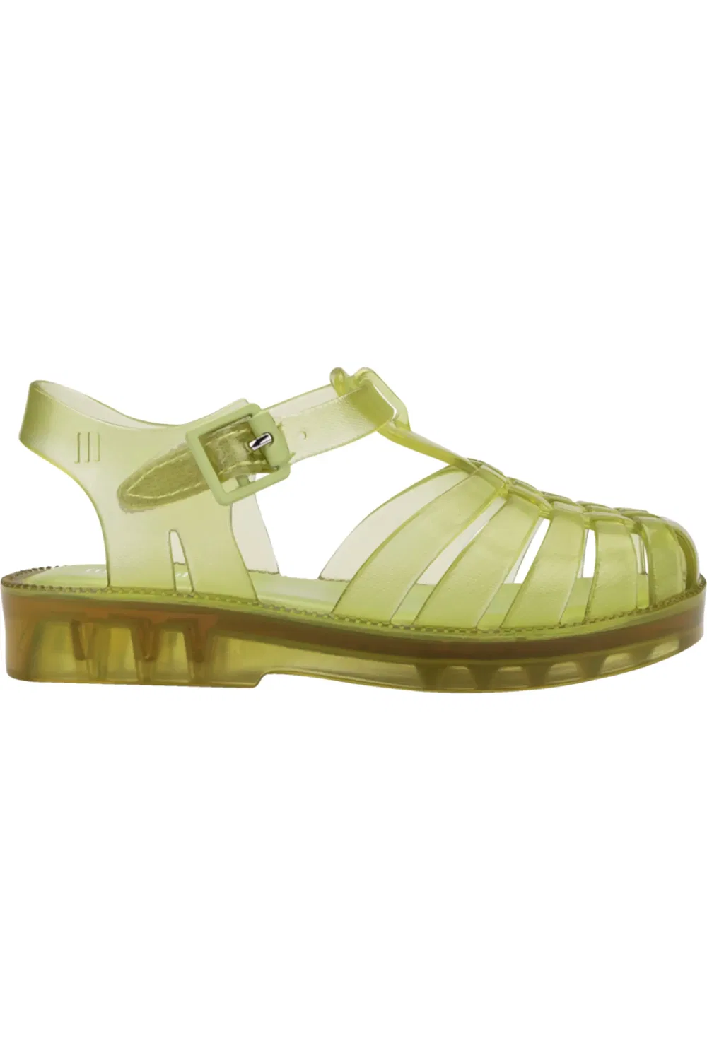 Босоножки детские с плетением Possession Mini Melissa, Transp Green — фото 2