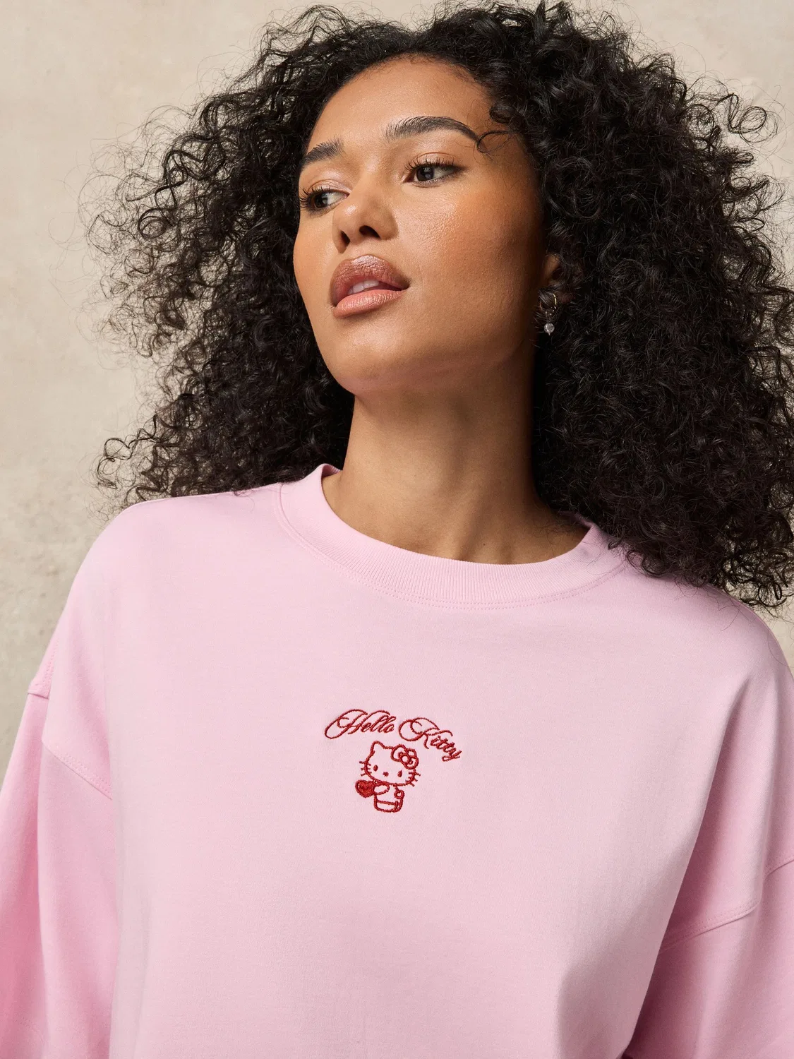 Футболка с Hello Kitty Next, розовый — фото 3