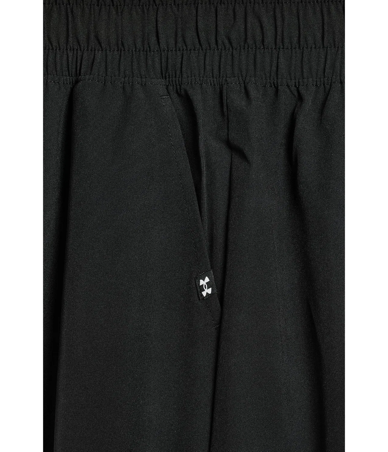 Технологичные эластичные брюки (для детей постарше) Under Armour Kids, Black — фото 3