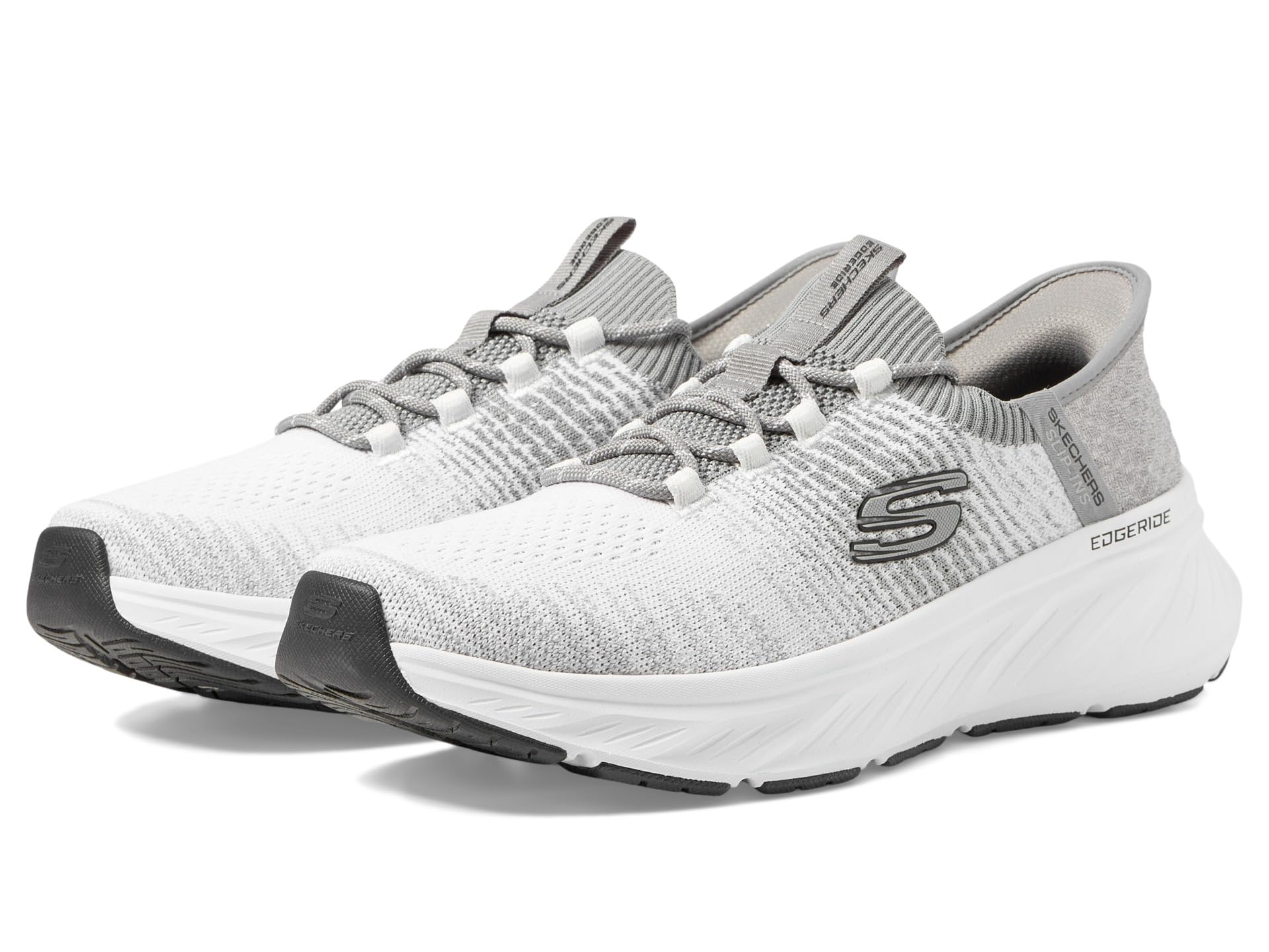 

Кроссовки SKECHERS Edgeride Raygo Hands Free Slip-In, White/Grey