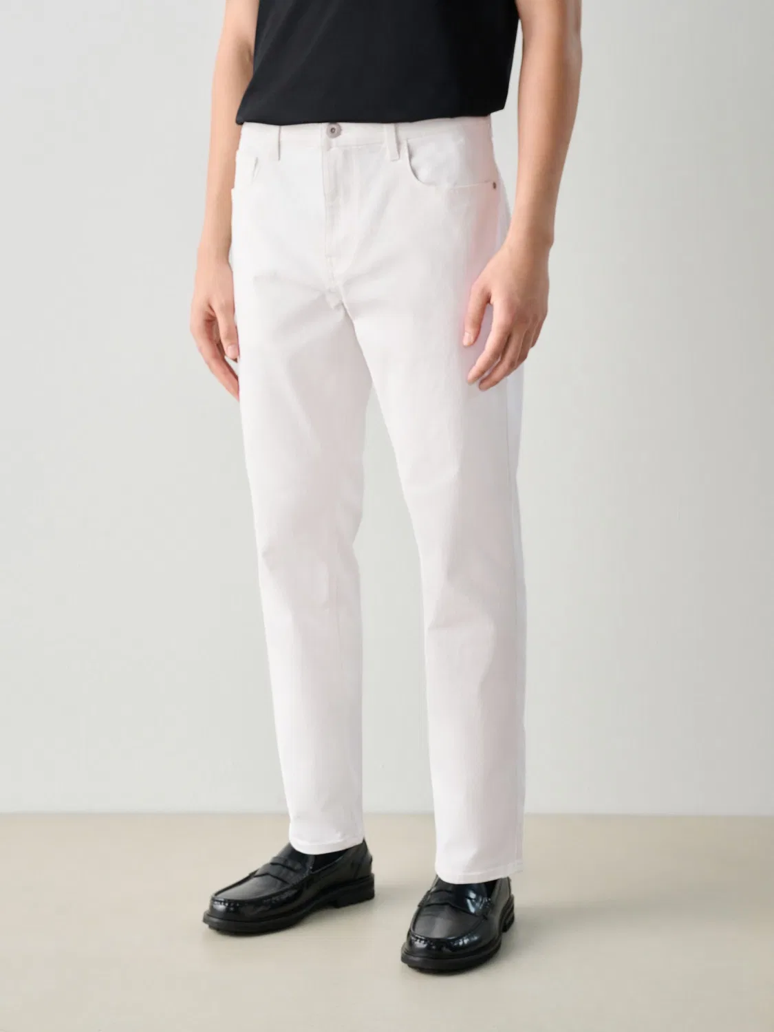 Джинсы Slim Fit Essential Stretch Next, белый