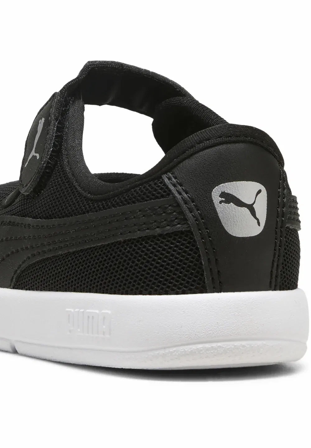 Кроссовки для бега по шоссе Courtflex v3 lina унисекс Puma, Black- Black — фото 4