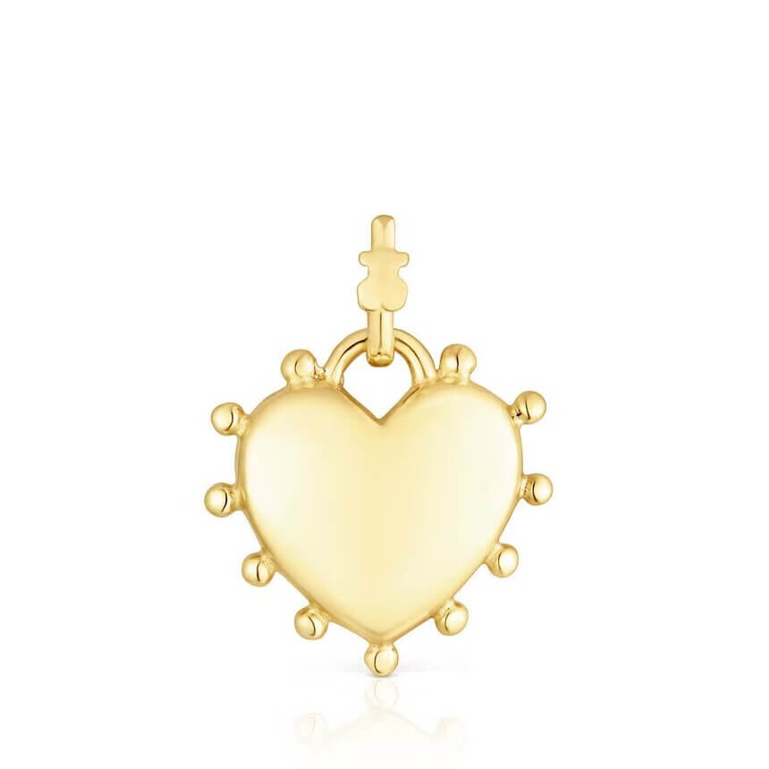 

Подвеска Tous San Valentín Heart, серебро позолоченное