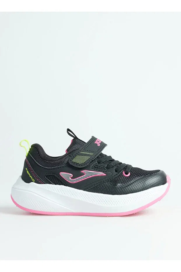 Детские ходовые туфли для девочек с завязками Joma, Black