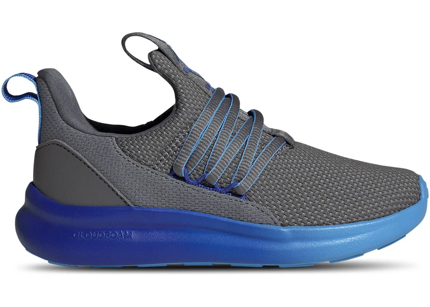 Детские кроссовки с шнуровкой Adidas Lite Racer Adapt 7.0 Adidas, Grey Four/Lucid Aquamarine/Lucid Blue