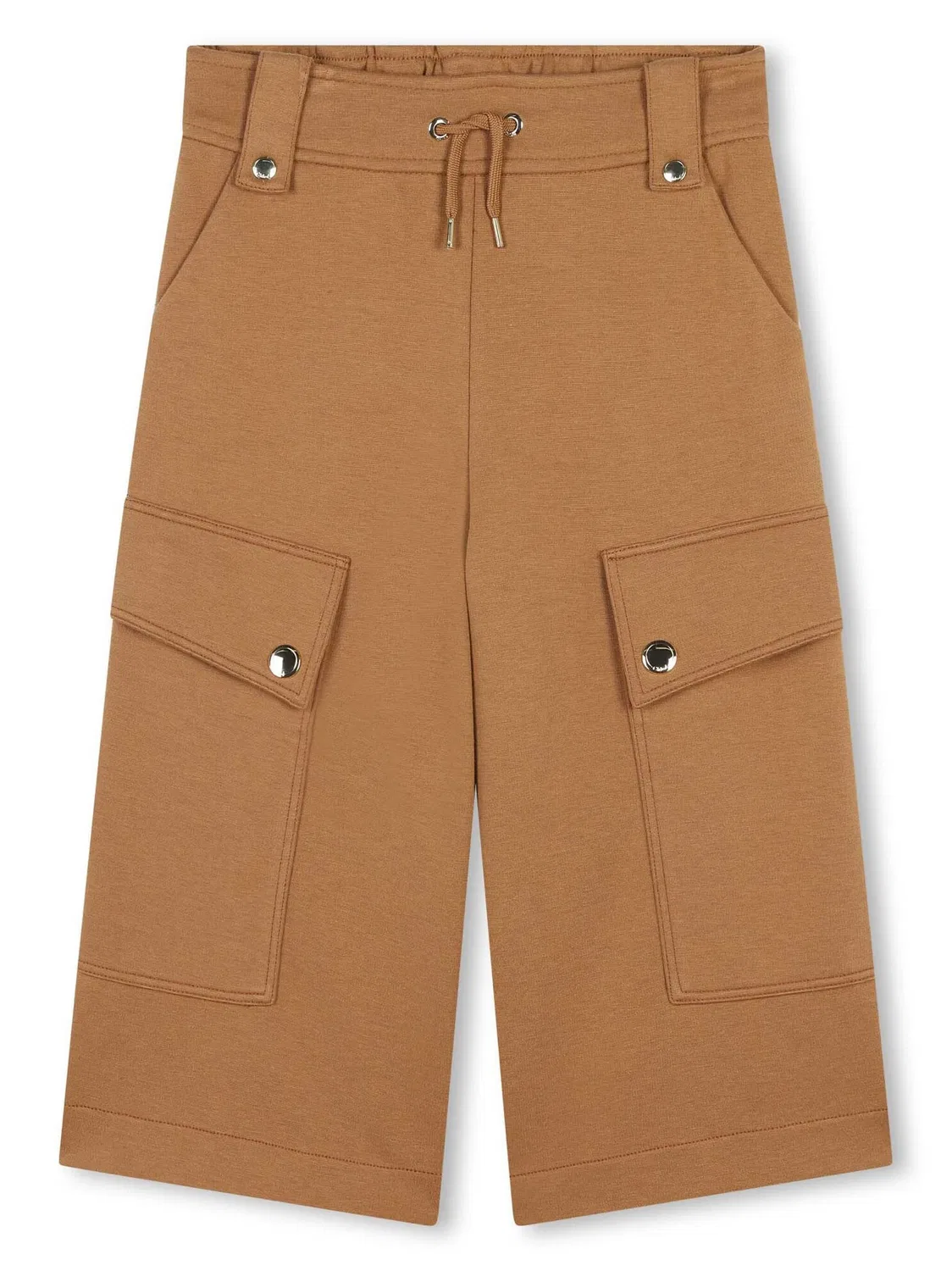 Широкие брюки-карго Chloé, коричневый
