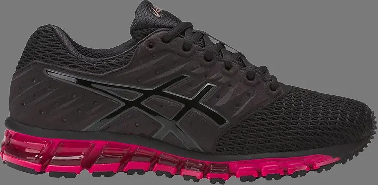 

Кроссовки wmns gel quantum 180 2 'black cosmo pink' Asics, розовый