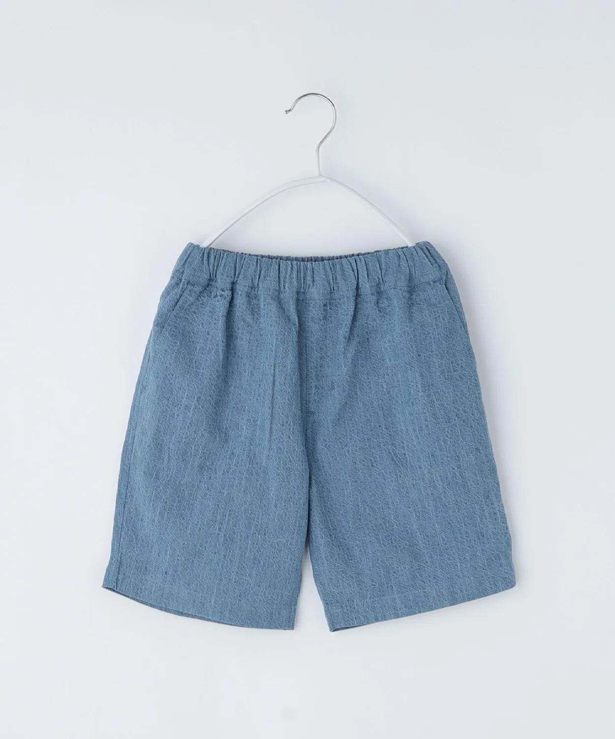Детские джинсовые шорты с принтом THE SHOP TK, Blue — фото 4