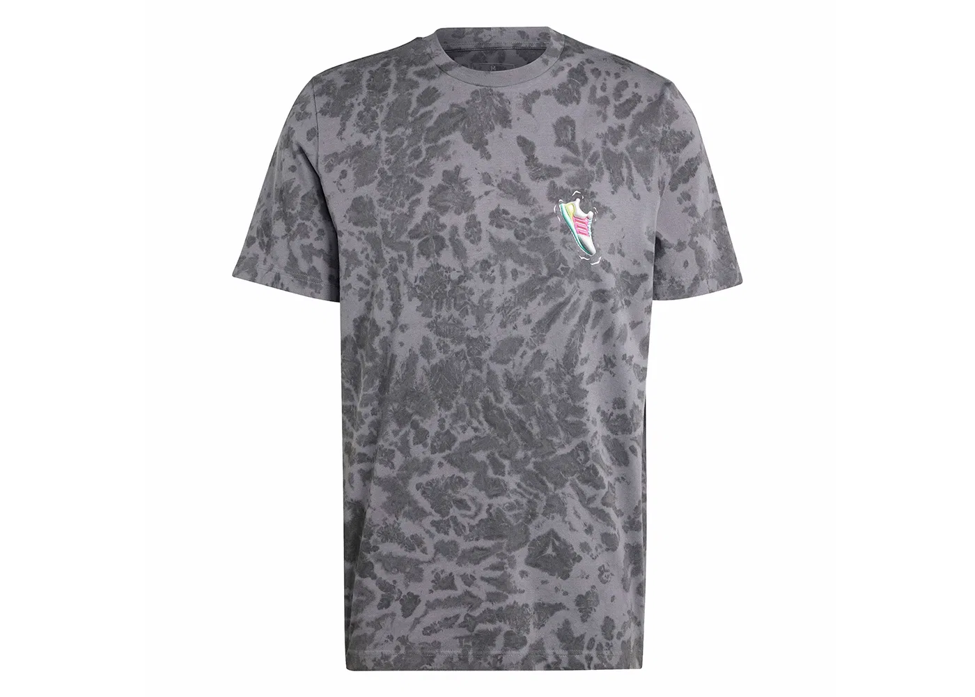 Мужская футболка с принтом Adidas Summer Fun Sneaker Graphic Tee, Black