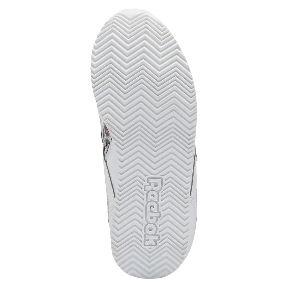 Детские кроссовки для девочек с закрытым носком Royal Cl Jog 3.0 1v Reebok, Ftwr White Ftwr White Core Black — фото 3