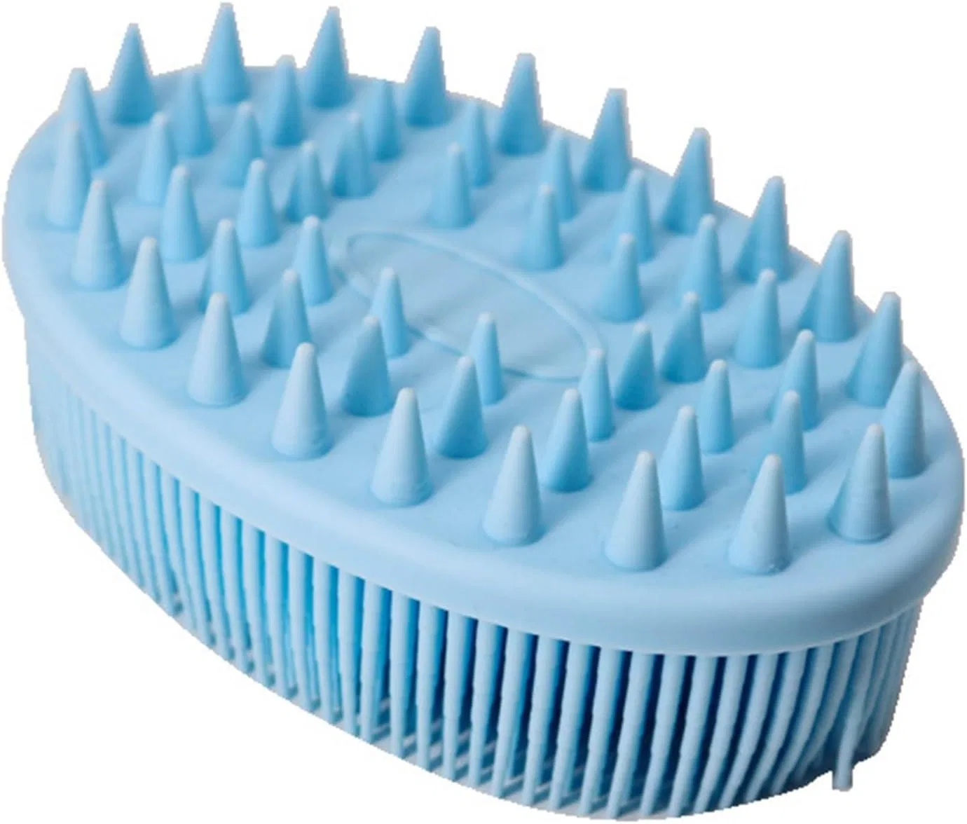 Массажная щетка для тела, Silicone Bath Brush, Generisch, набор 4 шт, 12 см, 1 Blue