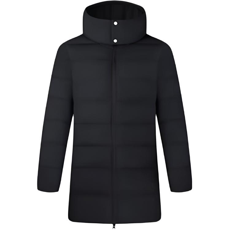 

361° Пуховик Women's Super Black Hooded Thickened