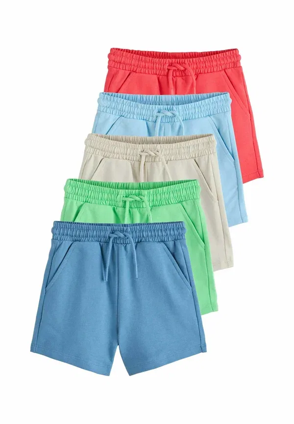 Брюки хлопковые Regular fit - 5 pack - tracksuit bottoms Next, Red, Green, красный/зеленый