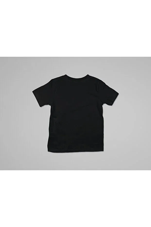 Детская футболка с принтом Moon Star Printed Lorvex, Black — фото 2