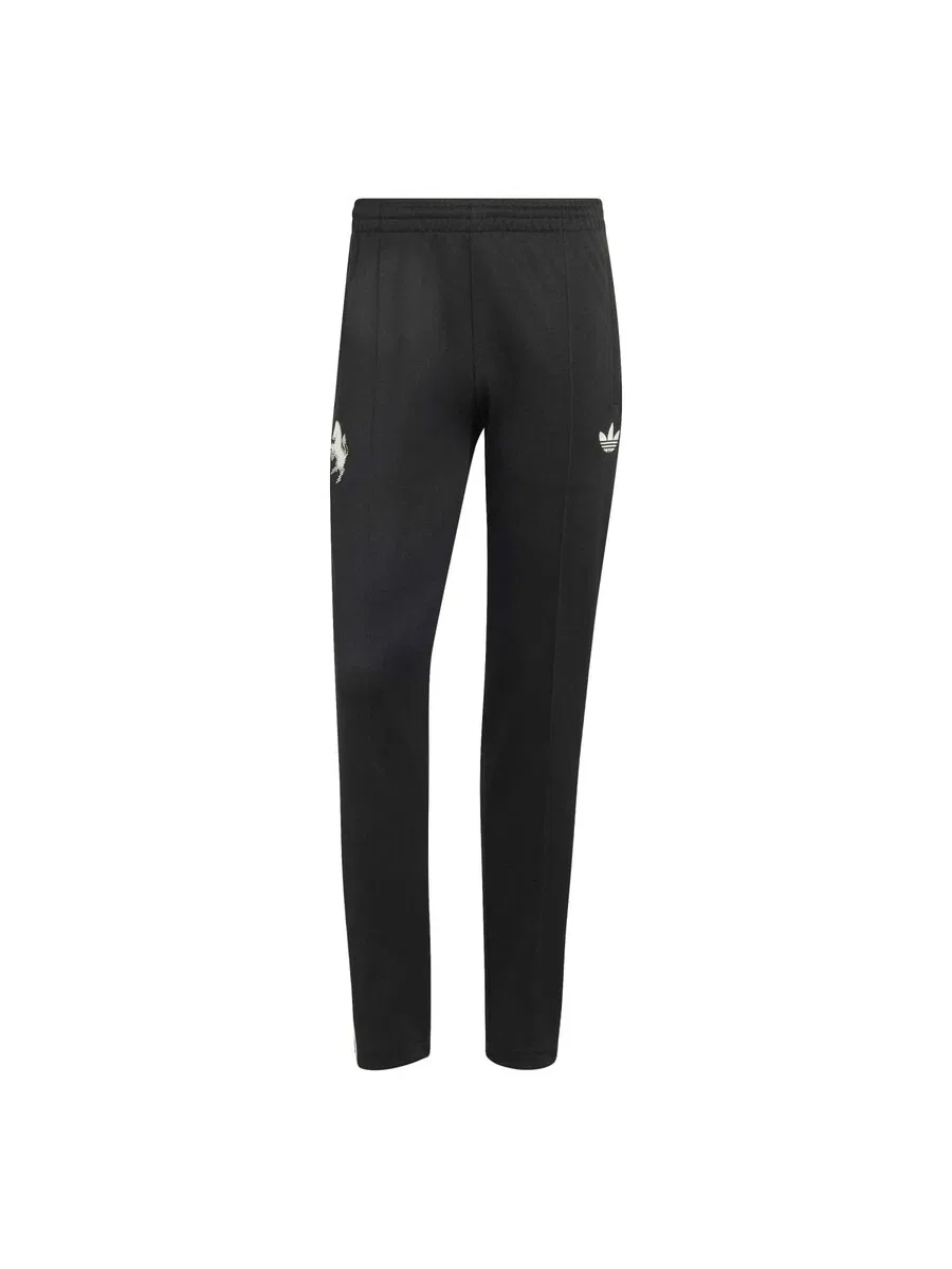 Спортивные брюки ADIDAS PERFORMANCE Tapered Workout Pants 'JUVE OG2' черного цвета