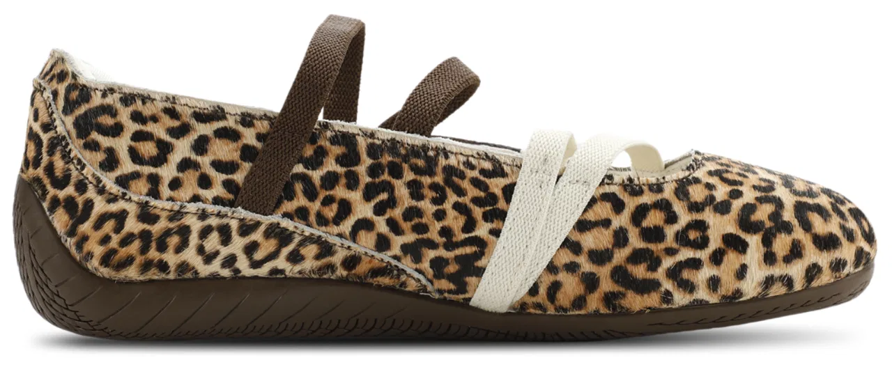 Кроссовки для девочек Speedcat Ballet Wild PUMA, цвет Tan/Brown — фото 2