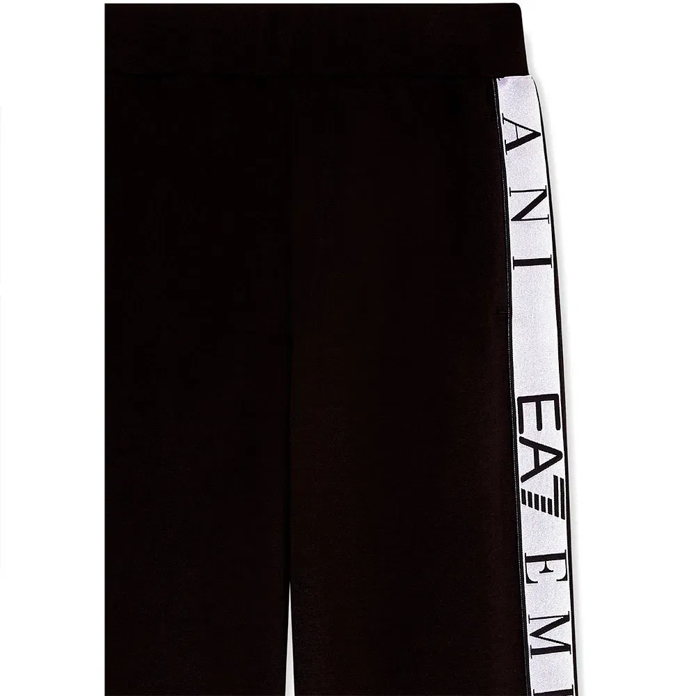 Детские спортивные штаны для девочек EA7 EMPORIO ARMANI, Black — фото 3