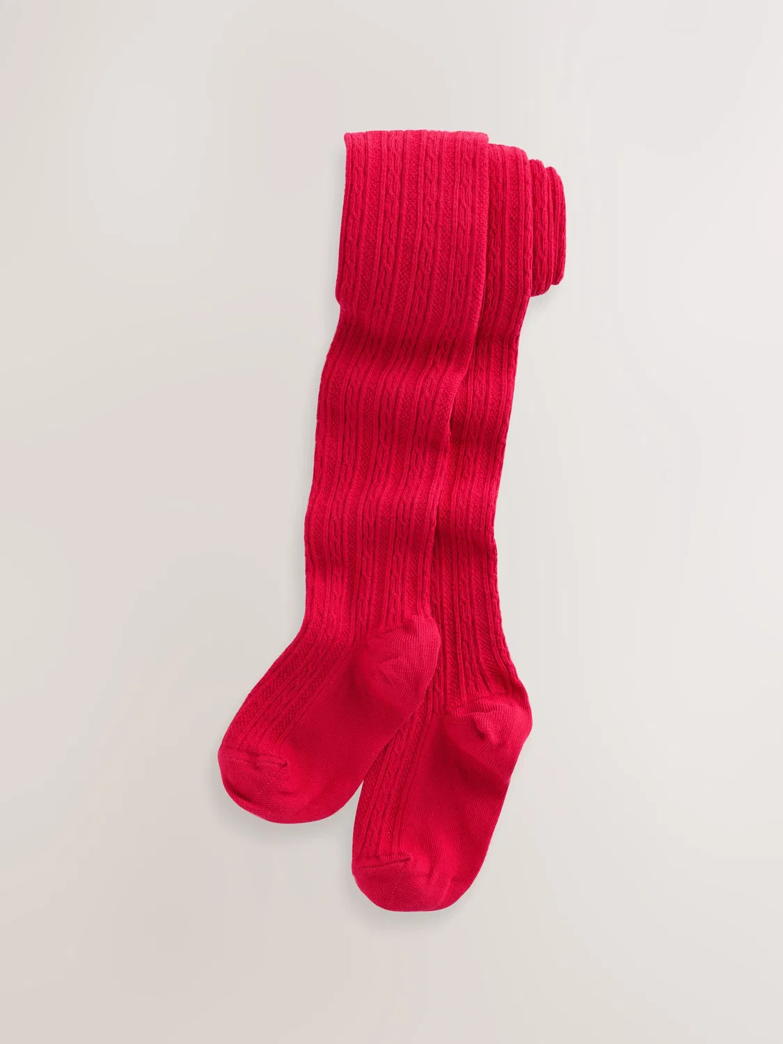 Колготки детские кабельные Red Next, красные